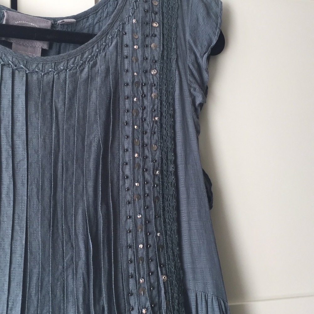 Anthropologie Vanessa Virginia Embellished Dress - Picture 5 of 9